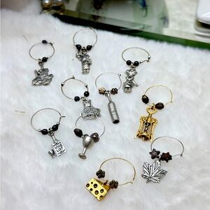 Vintage Wine 🍷 Cooking Lover Charm